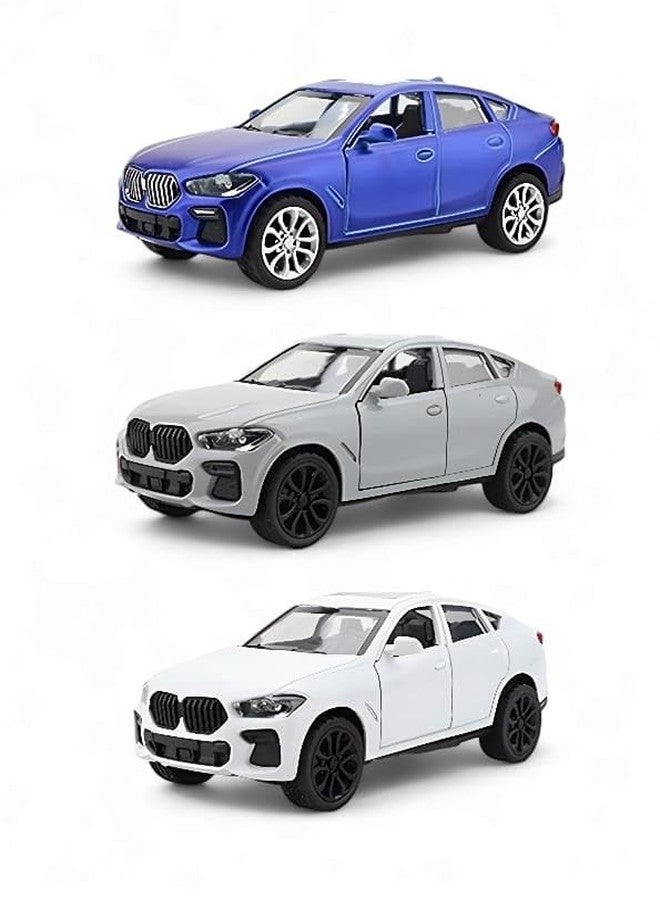 COLLEN ARRAY Diecast Metal Toy car Model for Kids |Pullback car Toy| openable Door| Random Color- Best Birthday Gift for Kids (Bmwcar Toy) - Image 2